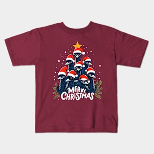 christmas australian emu Kids T-Shirt